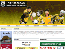 Tablet Screenshot of nafianna.ie